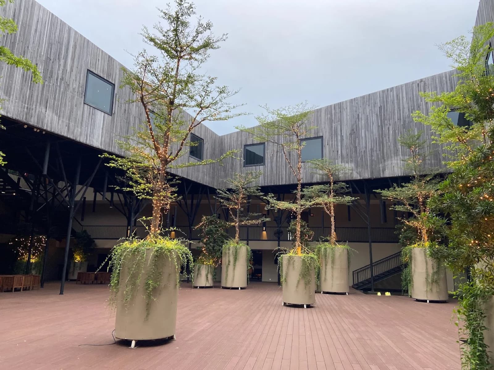 Rooftop Lobby (Garden) at GEM Center, open-air courtyard by day