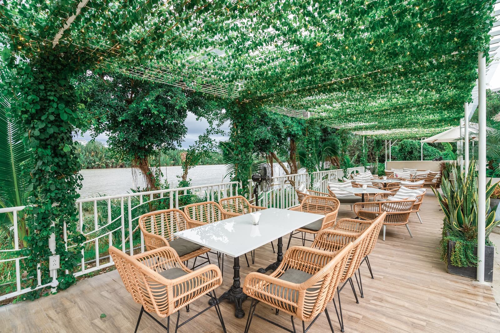 Coral C riverside lounge at Saigon South Marina Club